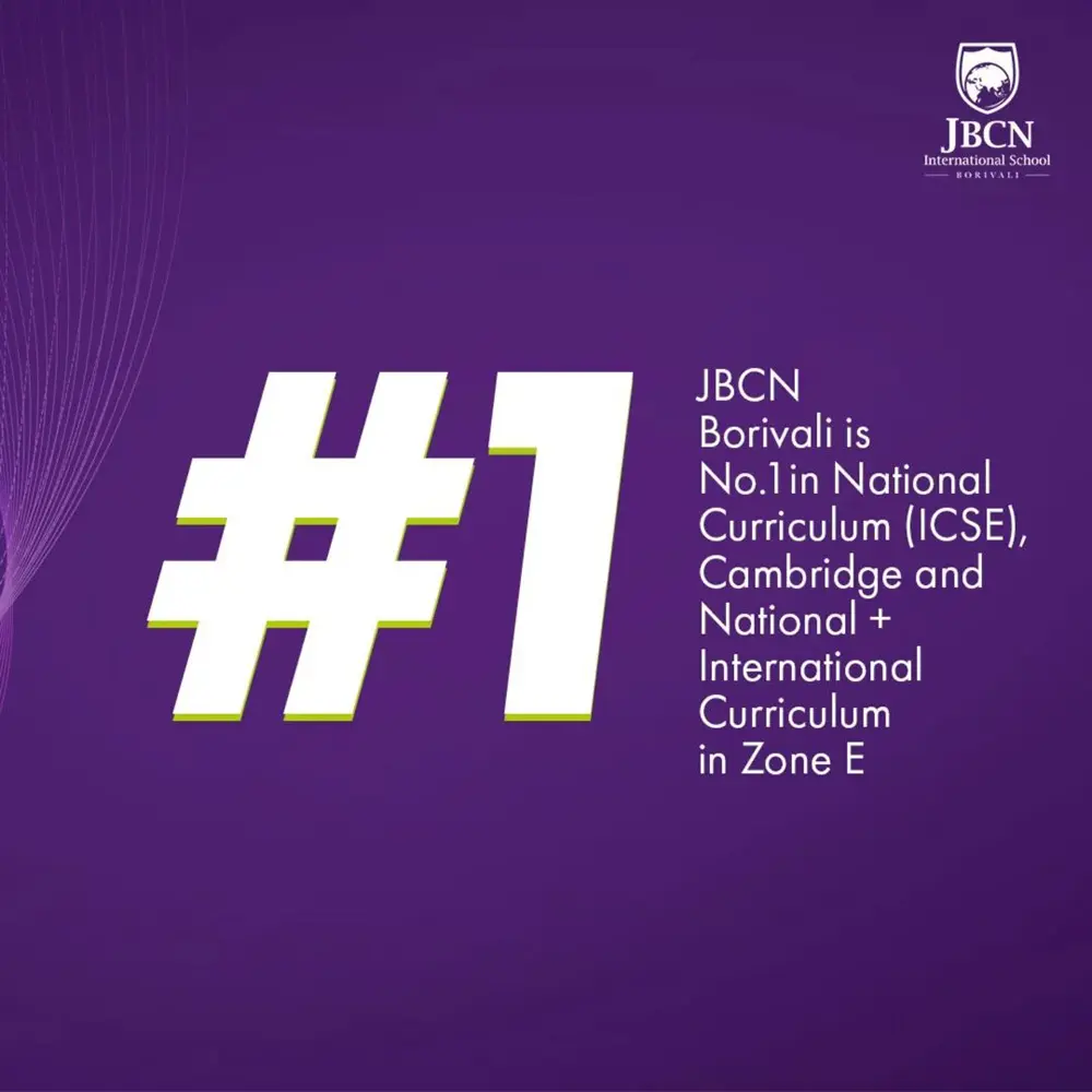 #1 school in  National Curriculum (ICSE), International (Cambridge) in Zone E, Mid-day School Survey