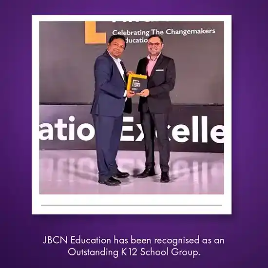 JBCN Education Recognised as a Leading K12 School Group in India