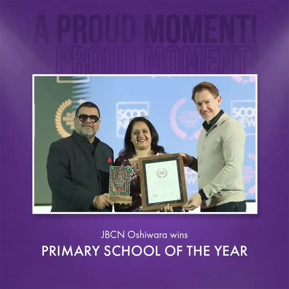 JBCN  International School Oshiwara – Best Primary School of the Year
