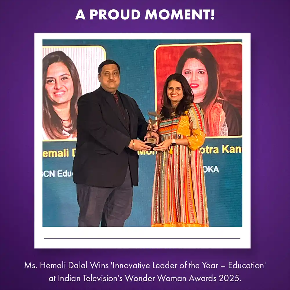 Ms. Hemali Dalal Wins Leadership Honour